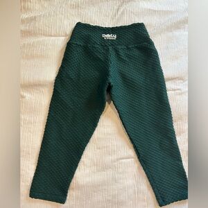 Booty By Brabants Capri Leggings - Emerald Green